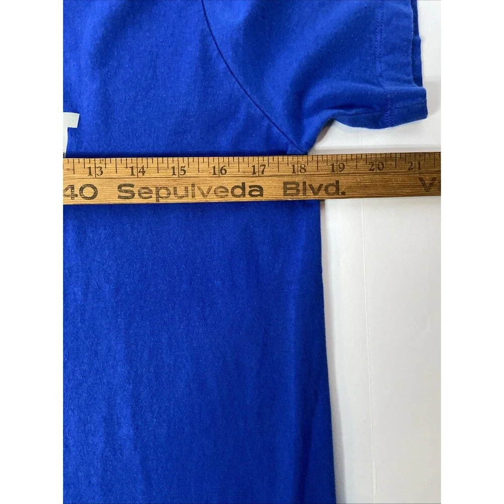 Nike Size XL Blue Legend Big Kids' Swoosh Crewneck T-Shirt School